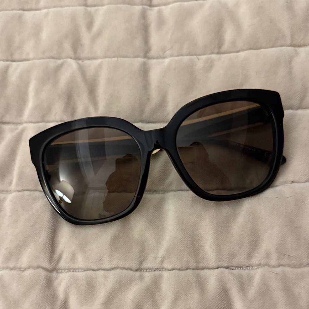 Tory Burch Black Oversized Sunglasses